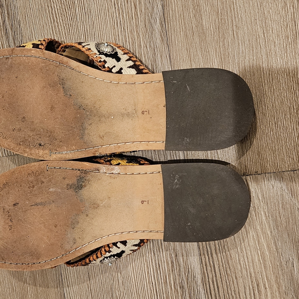 Western Embellished Sandals - Picture 6 of 9
